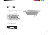 RAVAK City bathtub Návod na inštaláciu