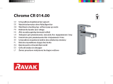 RAVAK Chrome washbasin mixer tap Návod na inštaláciu