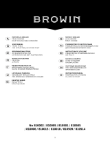 BROWIN 810509 Používateľská príručka