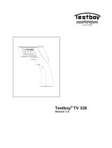 TESTBOY TV 328 Používateľská príručka