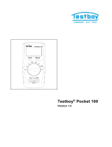 TESTBOY Pocket 100 Používateľská príručka