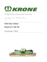 Krone BA EasyCut F 320 CR gez./ges. Návod na používanie