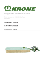 Krone BA ActiveMow R 320 Návod na používanie