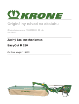 Krone BA EasyCut R 280 Návod na používanie