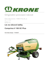 Krone BA Comprima V 150 XC Plus (RP801-31) Návod na používanie