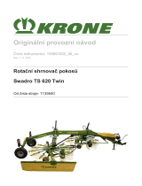 Krone BA Swadro TS 620 Twin Návod na používanie