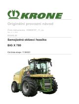 Krone BA BiG X 780 (BX404-20) Návod na používanie