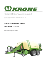 Krone BA BiG Pack 1270 VC Návod na používanie