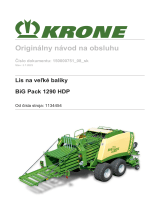 Krone BA BiG Pack 1290 HDP Návod na používanie