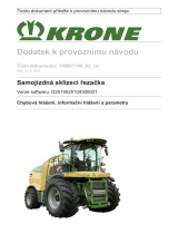 Krone Hlášení - Parametr Návod na používanie