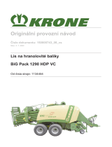 Krone BA BiG Pack 1290 HDP VC Návod na používanie