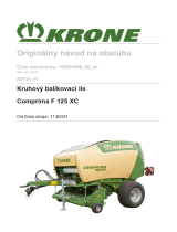 Krone BA Comprima F 125 XC (RP701-11) Návod na používanie