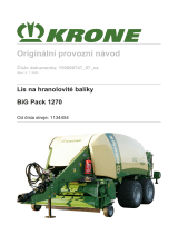 Krone BA BiG Pack 1270 Návod na používanie