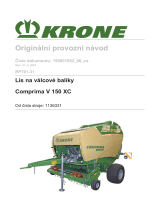 Krone BA Comprima V 150 XC (RP701-31) Návod na používanie