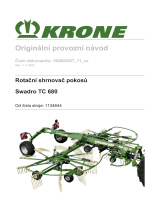 Krone BA Swadro TC 680 Návod na používanie