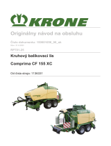 Krone BA Comprima CF 155 XC (RP701-25) Návod na používanie