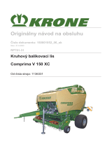 Krone BA Comprima V 150 XC (RP701-31) Návod na používanie