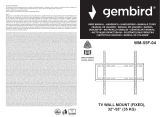 Gembird WM-55F-04 Návod na obsluhu