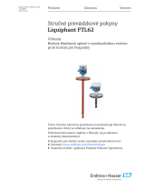 Endres+Hauser KA Liquiphant FTL62 Short Instruction