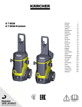 Kärcher K 7 WCM Premium High Pressure Cleaner Používateľská príručka