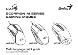 Genius M700 SCORPION M Series Gaming Mouse Užívateľská príručka