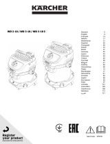 Kärcher 2-18 Battery Set Standard Vacuum Cleaner Používateľská príručka