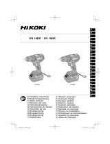 Hikoki DS18DE Používateľská príručka