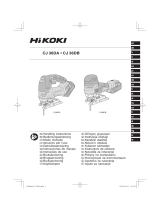 Hikoki CJ36DA Používateľská príručka