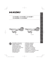 Hikoki G1813DVE Používateľská príručka