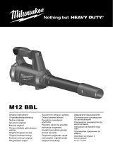 Milwaukee M12 BBL Cordless Blower Používateľská príručka