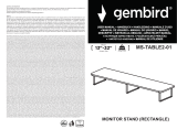 Gembird MS-TABLE-03 Návod na obsluhu