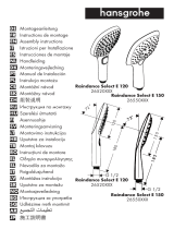 Hansgrohe Raindance Select E 120 Hand Shower Používateľská príručka