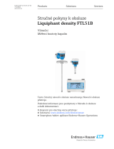 Endres+Hauser KA Liquiphant density FTL51B Short Instruction