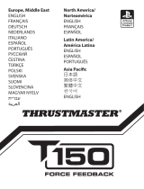 Thrustmaster 4169080 T150 RS Racing Wheel and Pedals Používateľská príručka