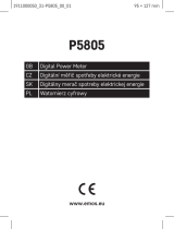 Emos P5805 Digital Power Meter Používateľská príručka