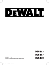DeWalt D25417KT Používateľská príručka