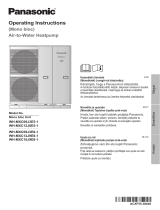 Panasonic WHMXC09J3E51 Návod na používanie