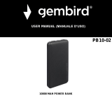 Gembird PB10-02 Návod na obsluhu