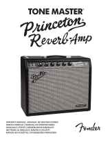 Fender Tone Master® Princeton Reverb® Návod na obsluhu