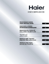 Haier HWO38MG4HXB Používateľská príručka