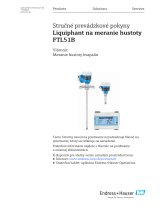 Endres+Hauser KA Liquiphant density FTL51B Short Instruction