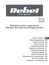Rebel RB-4001 Emergency Power Supply Device Návod na obsluhu