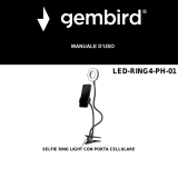 Gembird LED-RING4-PH-01 Návod na obsluhu