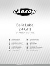 Carson 500108055 Bella Luisa 2.4G 100 Percent RTR Remote Control Motorboat Používateľská príručka