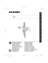 Hikoki D13 Používateľská príručka