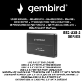 Gembird EE2-U3S-2-R Návod na obsluhu