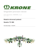 Krone BA Swadro TC 880 Návod na používanie