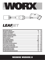 Worx WG585E Leafjet 40V Cordless Blower Používateľská príručka