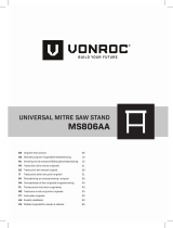 Vonroc MS806AA Universal Mitre Saw Stand Návod na používanie