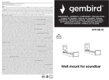 Gembird WM-SB-01 Návod na obsluhu